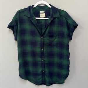 American Eagle Plaid Shirt XS